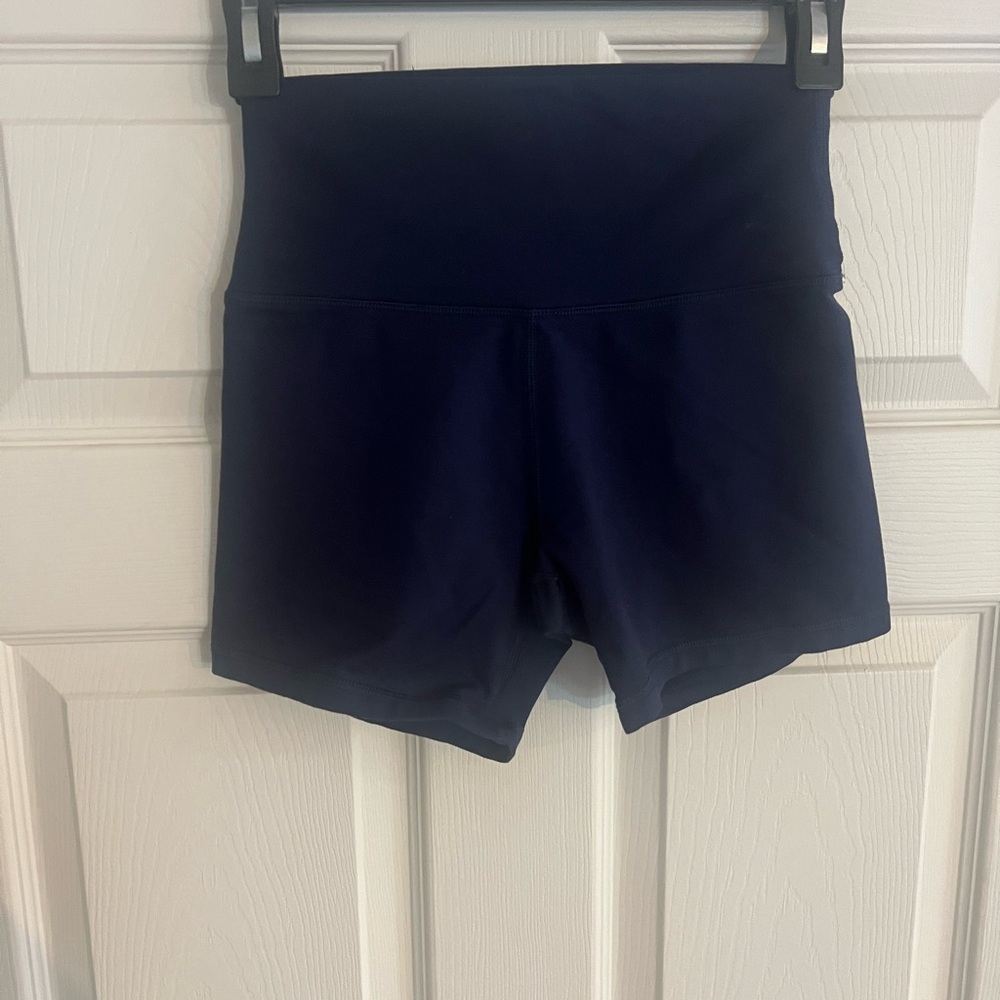 Offline High-Waist Active Shorts - Navy